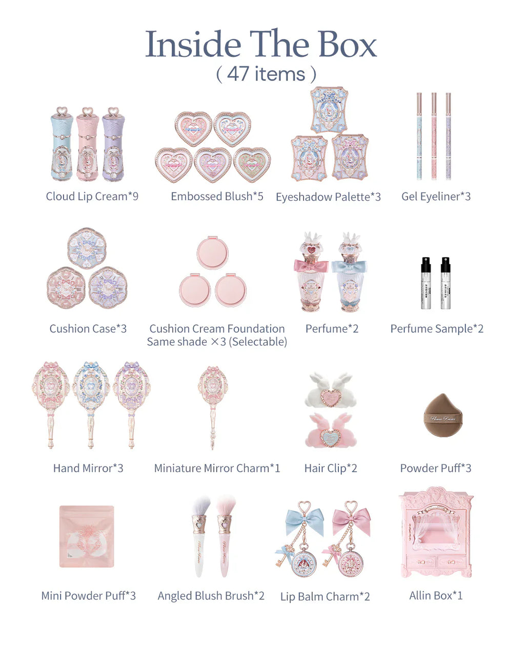 Flowerknows Bunny Garden All-In Gift Set