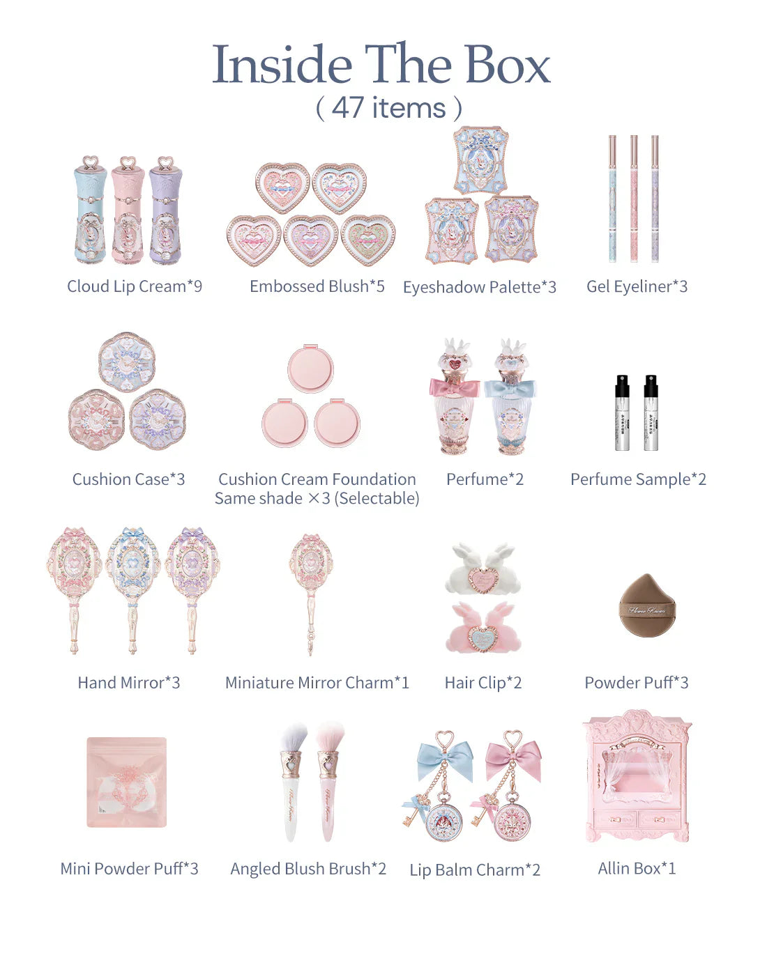 Flowerknows Bunny Garden All-In Gift Set