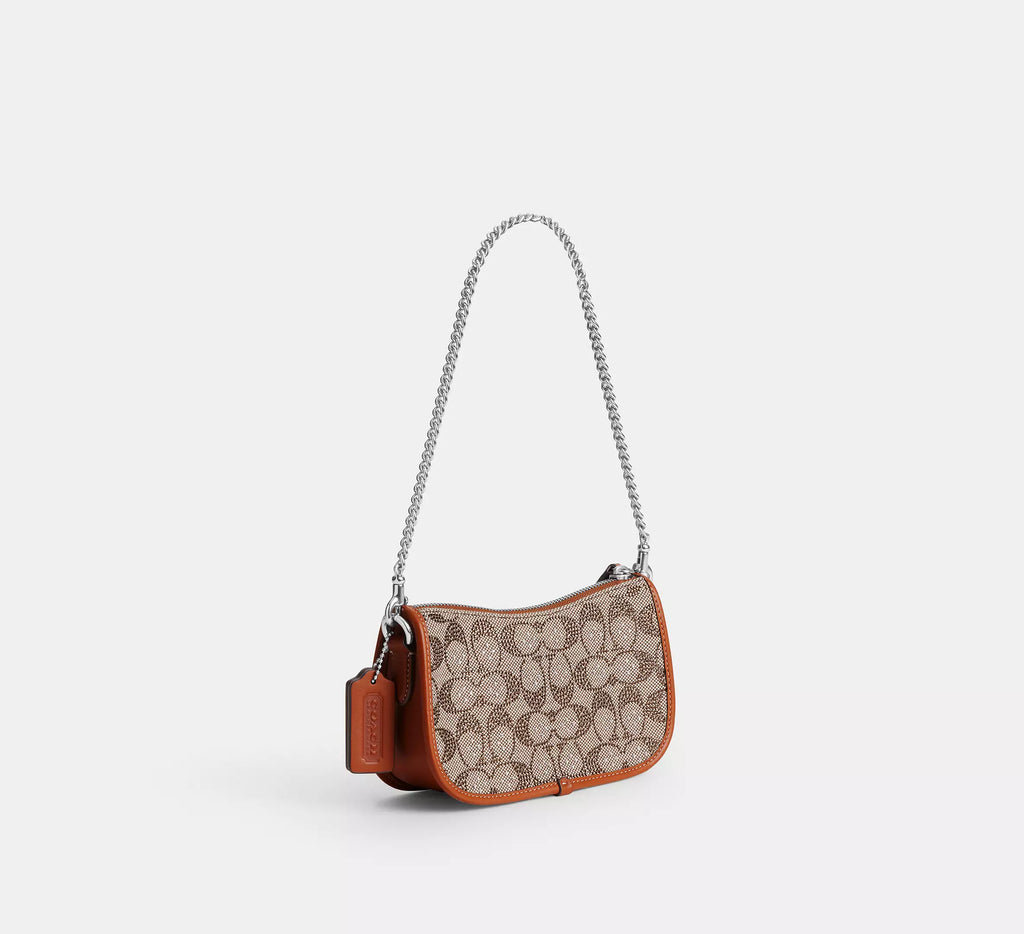 Swinger Bag 20 In Crystal Signature Jacquard
