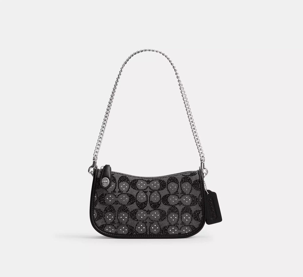 Swinger Bag 20 In Crystal Signature Jacquard