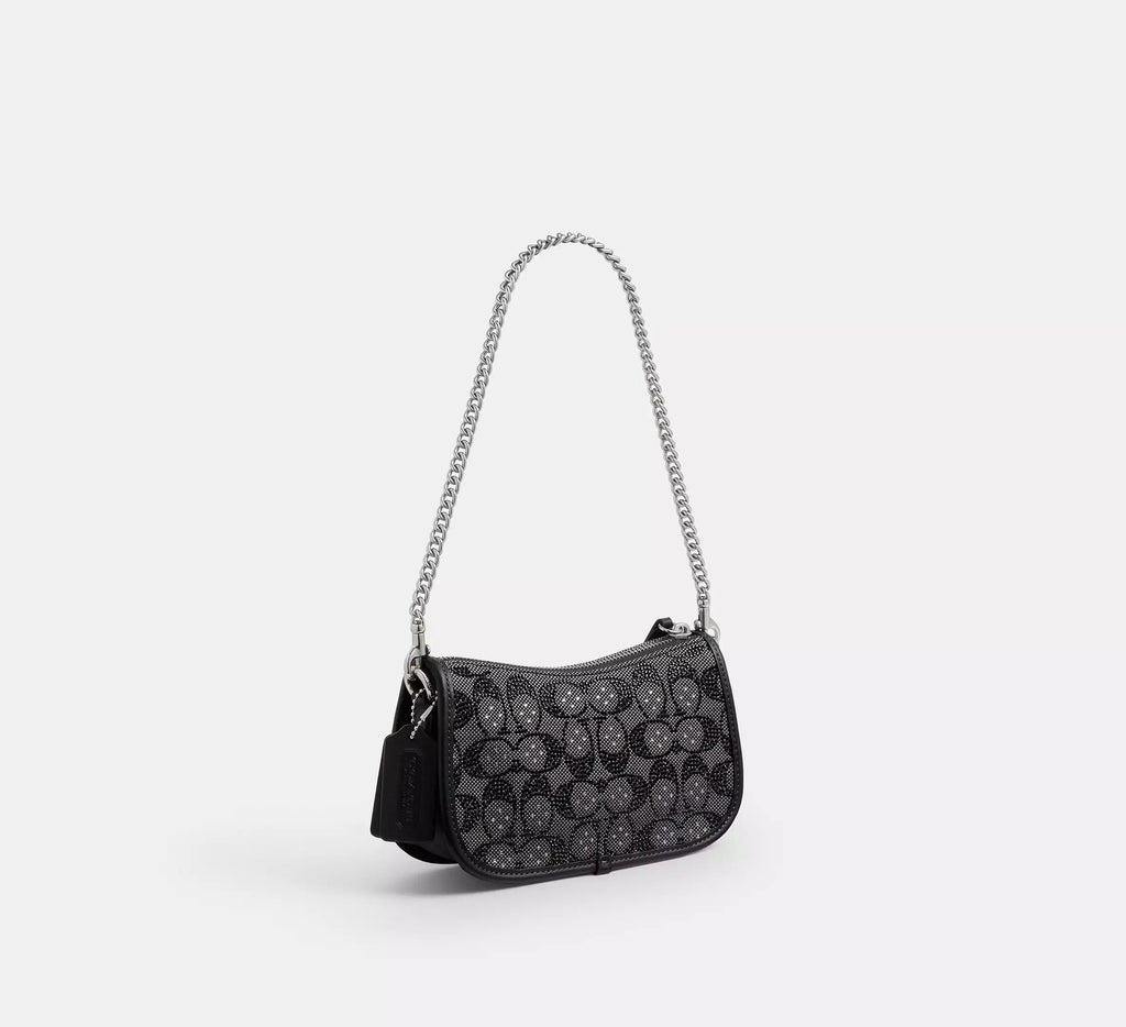 Swinger Bag 20 In Crystal Signature Jacquard
