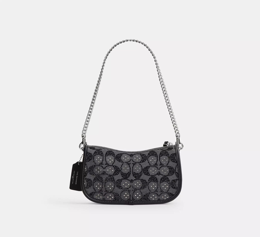 Swinger Bag 20 In Crystal Signature Jacquard